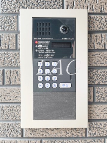 セキュリティ　オートロックです。