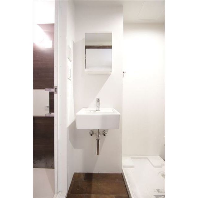 洗面設備　過ごしやすい室内です