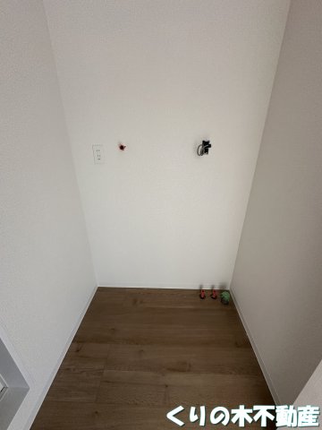 洗面設備　洗面所です（工事中）