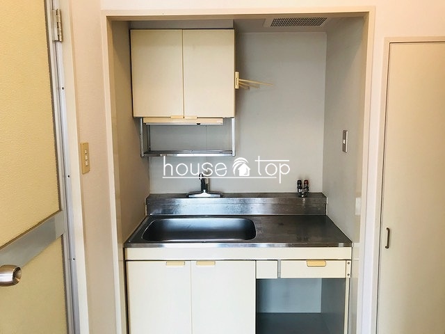 キッチン　ガスコンロ設置可能