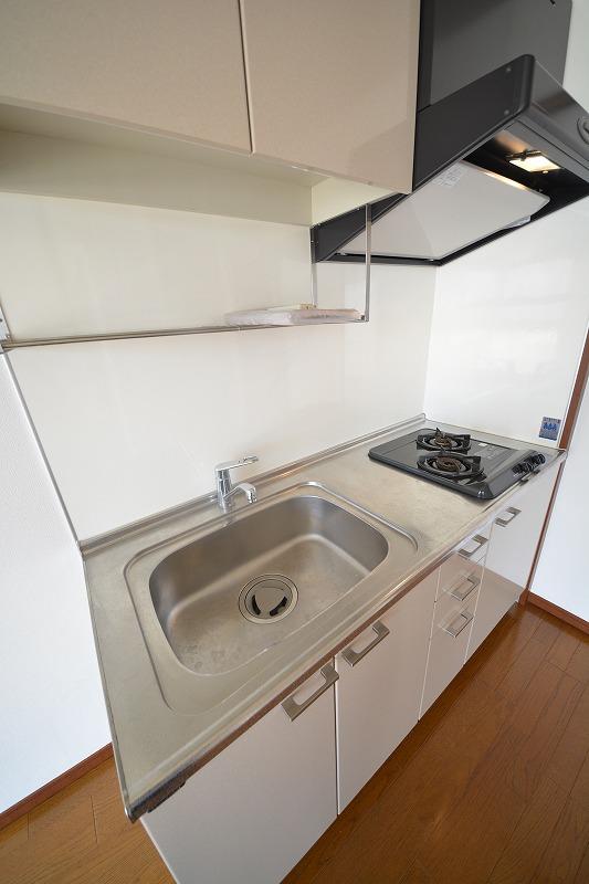 キッチン　アリス・マナーガーデン谷町　２口ガスコンロ