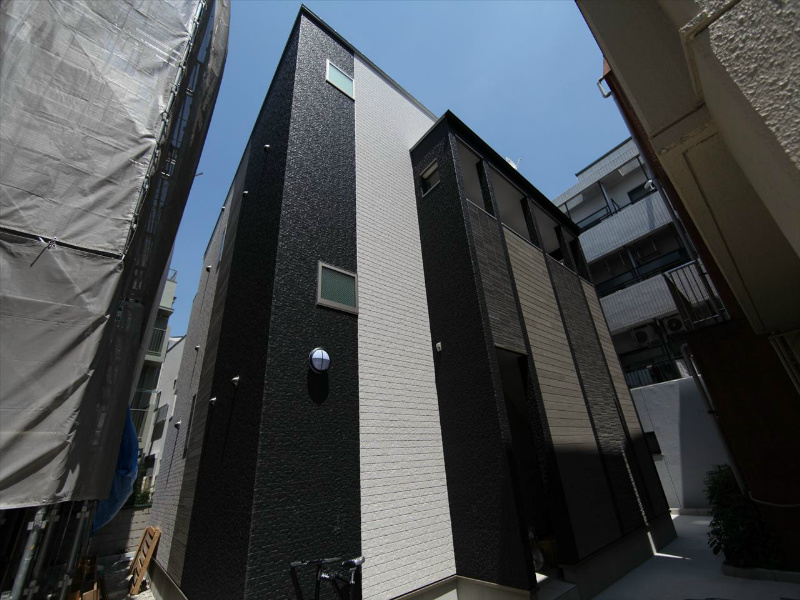 建物外観　外観　デザイナーズ　光インターネット無料