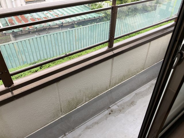 バルコニー　南向きのバルコニー