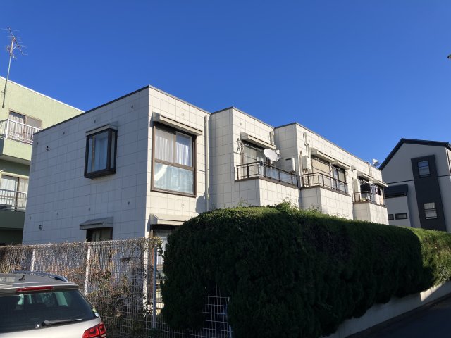 建物外観　プレザンスコート、等々力駅徒歩12分！