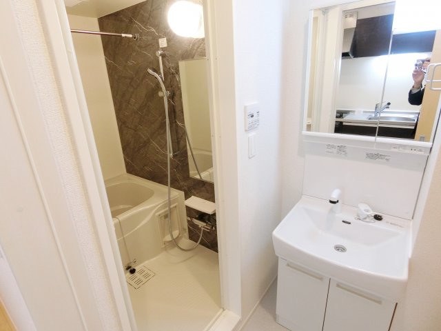 洗面設備　別号室の参考写真です。