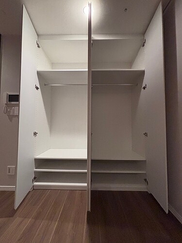 収納　専用の収納スペースです