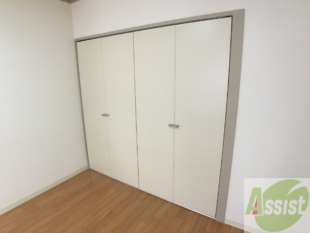 収納　寝室のクローゼットです。着替えもスムーズにできますね～