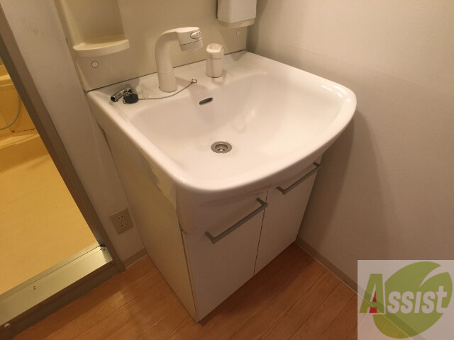 洗面設備　シャンプードレッサーで身支度もスムーズ！