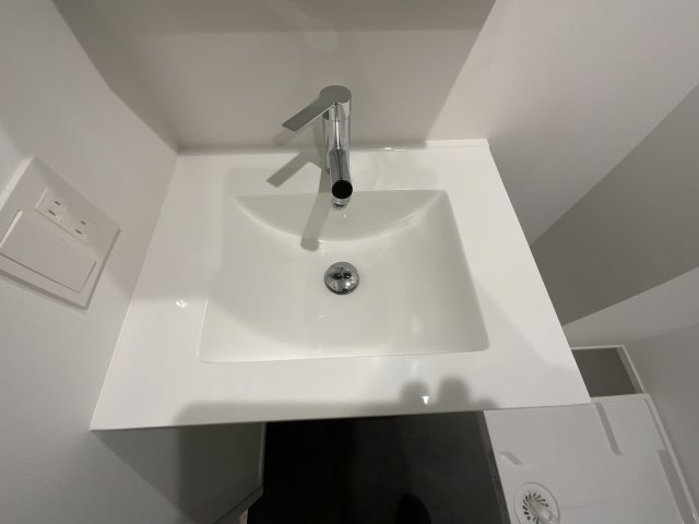 洗面設備　使いやすい洗面所です