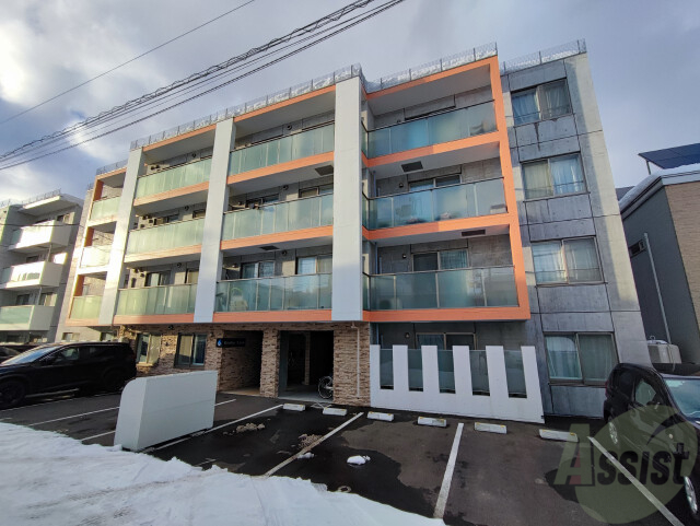 建物外観　札幌市北区北二十七条西「グレィシア・ルーチェ」