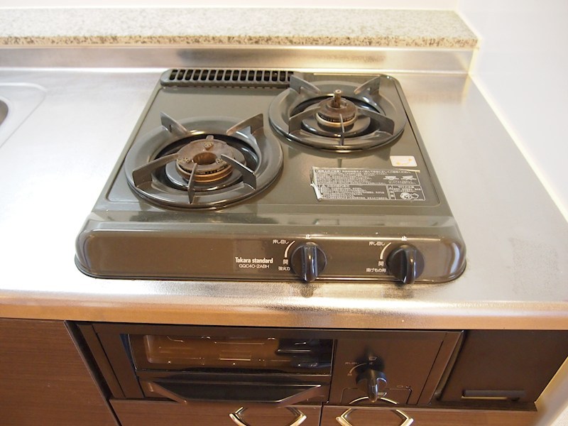 キッチン　ガスコンロ