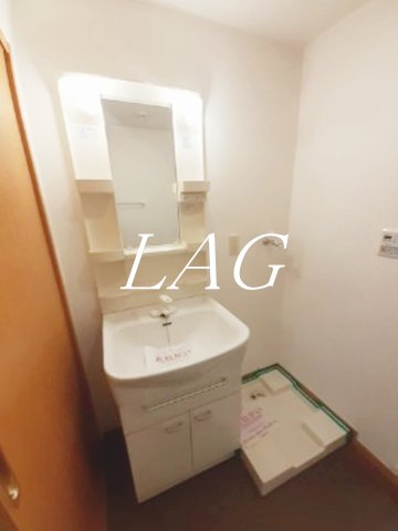 洗面設備　洗面台です。