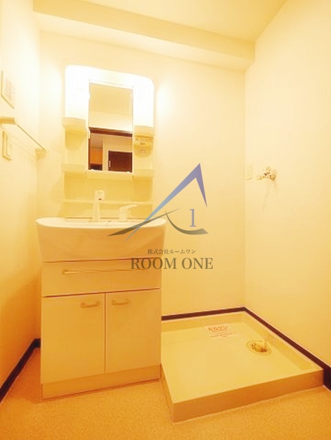 洗面設備　独立洗面台です。