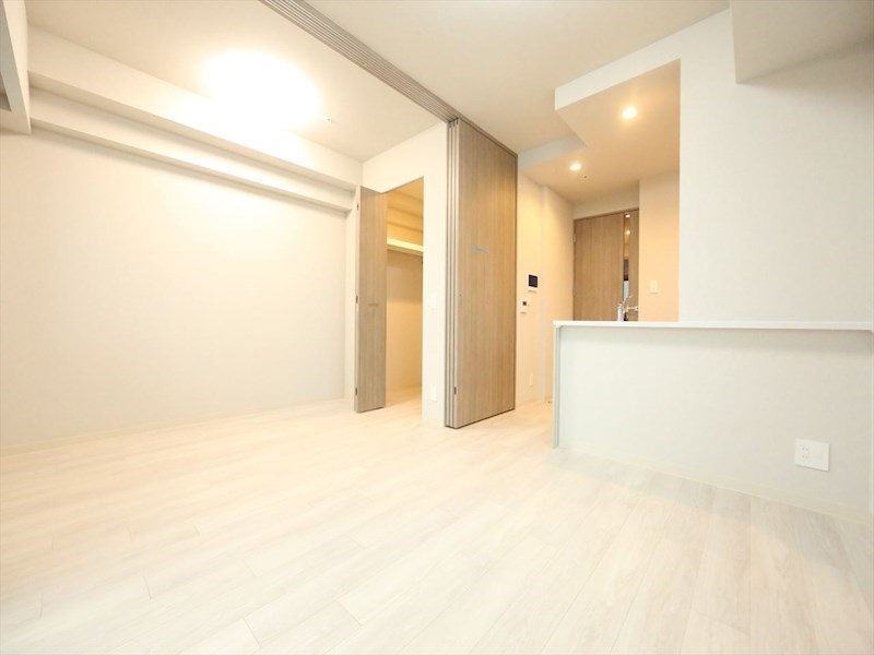 居室・リビング　ＬＤＫ8.1帖　洋室3.3帖　つなげても仕切っても使えます