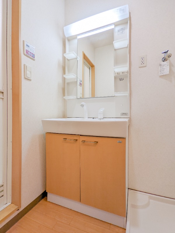 洗面設備　図面と現状に相違がある場合には現状を優先