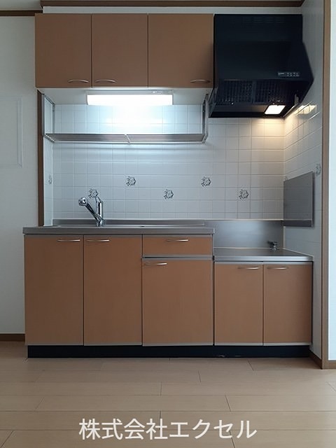 キッチン　お好きなコンロ設置していただけるガスキッチンです。