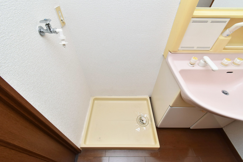 洗面設備　使いやすい洗面所です