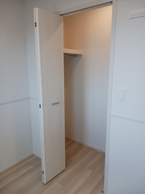 収納　たっぷりとした収納スペースです