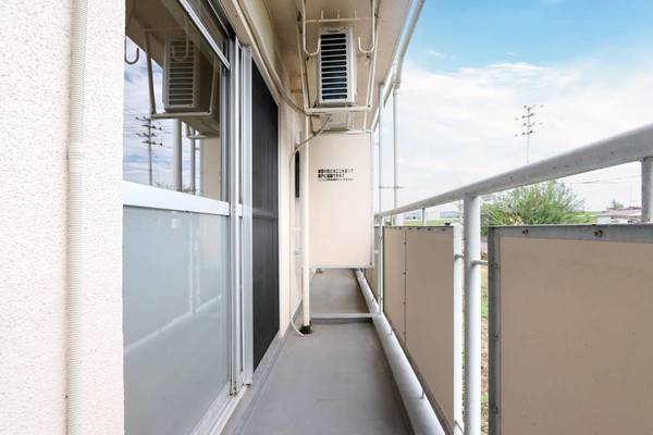 バルコニー　ビレッジハウスの同一物件・同一タイプの間取りの写真です