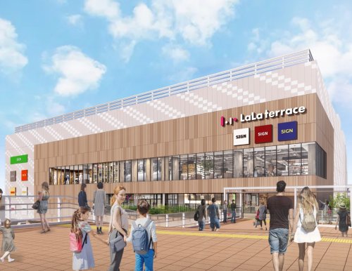 ショッピングセンター　ららテラス北綾瀬（ショッピングセンター）まで574m