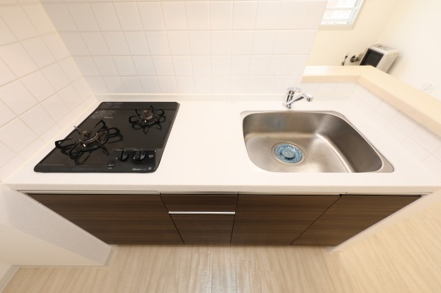 その他　コンロ購入不要のシステムキッチン♪