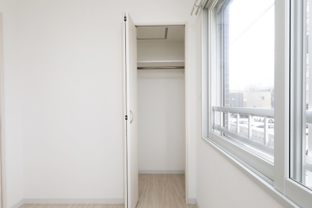 収納　収納量抜群のクローゼットです♪