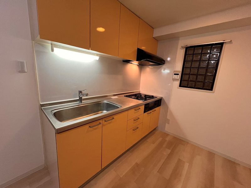 キッチン　2024年入居当時の写真です。現状と異なる場合が御座います。