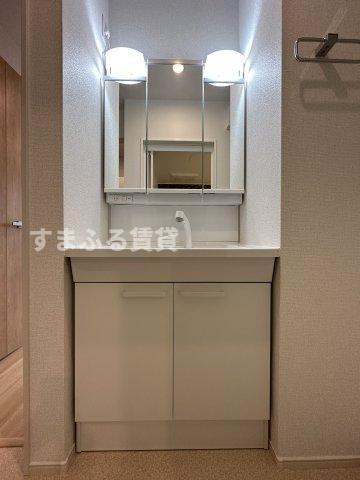 洗面設備　同仕様　同施工会社　洗面所