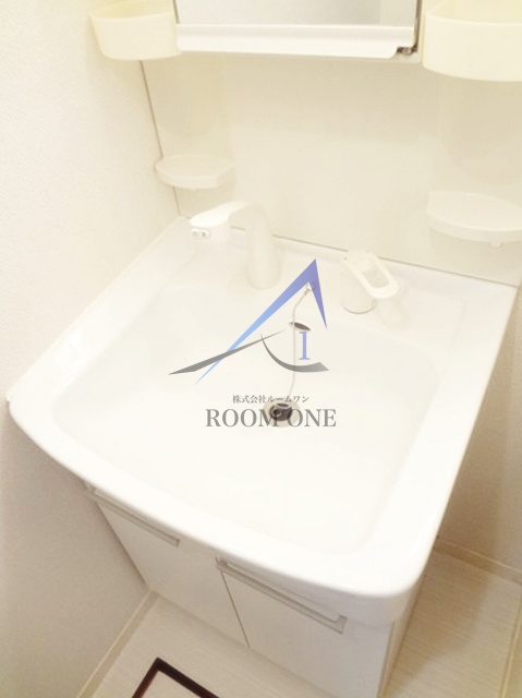 洗面設備　洗面台です。