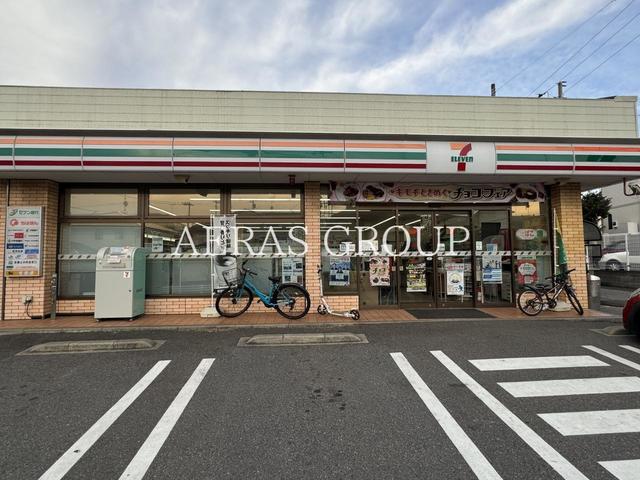 コンビニ　セブン-イレブン 千葉宮野木店（コンビニ）まで744m