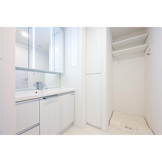 洗面設備　別タイプ部屋　参考写真です