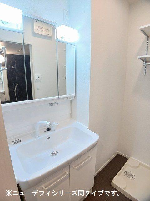 洗面設備　完成予想図