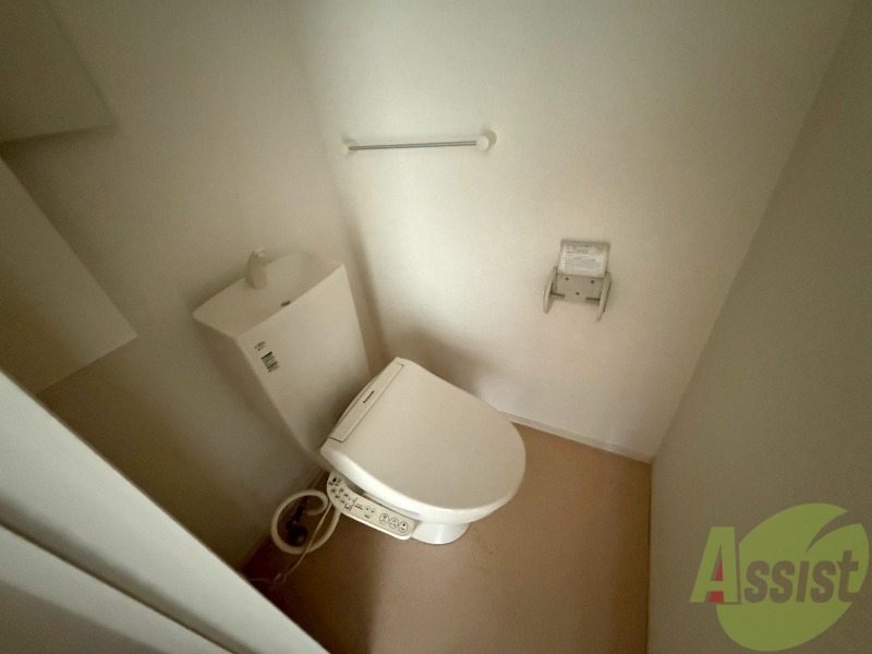 トイレ　トイレはウォシュレット機能付き。シャワートイレは日本の宝。