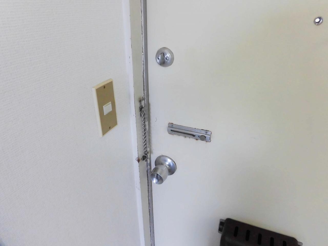 セキュリティ　玄関鍵