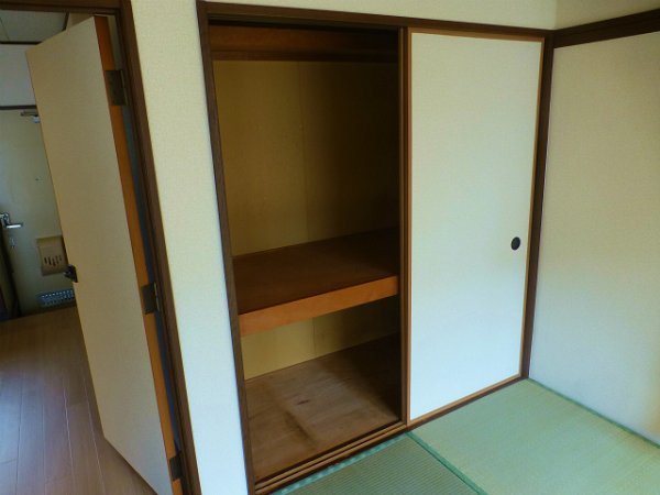 収納　和室にある押入れ