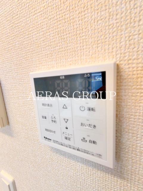その他設備　給湯機パネル