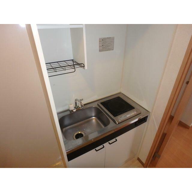 キッチン　１口ＩＨコンロ付き