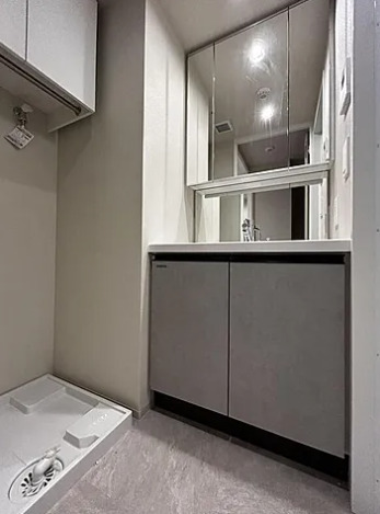 洗面設備　写真は同タイプ住居です