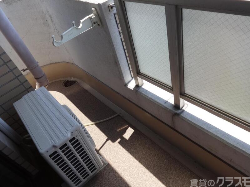 バルコニー　バルコニーはこんな感じです。