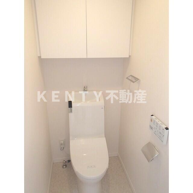 トイレ　ゆったりとした空間のトイレです