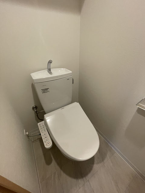 トイレ　ゆったりとした空間のトイレです