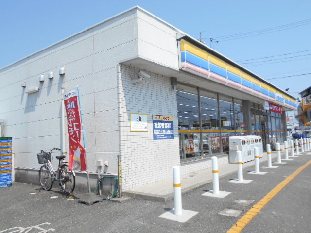 コンビニ　ミニストップ岐阜西鏡島店（コンビニ）まで500m