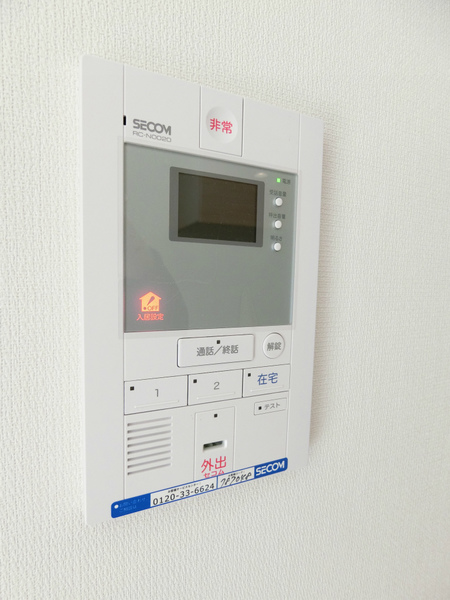 セキュリティ　TVモニター付インターフォン