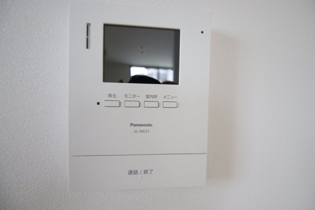 セキュリティ　※仕上げ工事途中の写真です。現状優先となります。