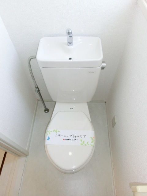 トイレ　トイレはこちらです。