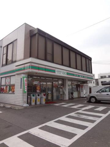 コンビニ　ローソンストア１００（コンビニ）まで395m
