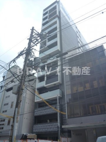 建物外観　【プレサンス心斎橋ニスト】外観もきれいです