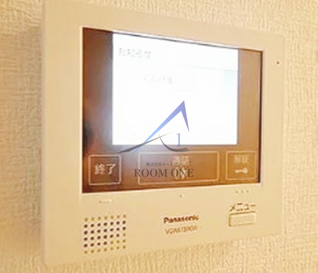 その他設備　モニター付きインターホンです。