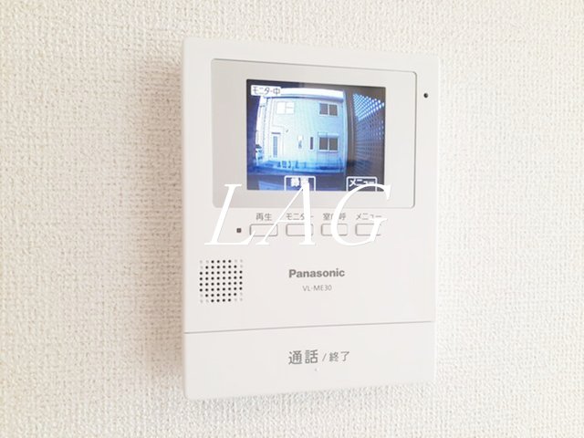 セキュリティ　モニター付きインターホンです。