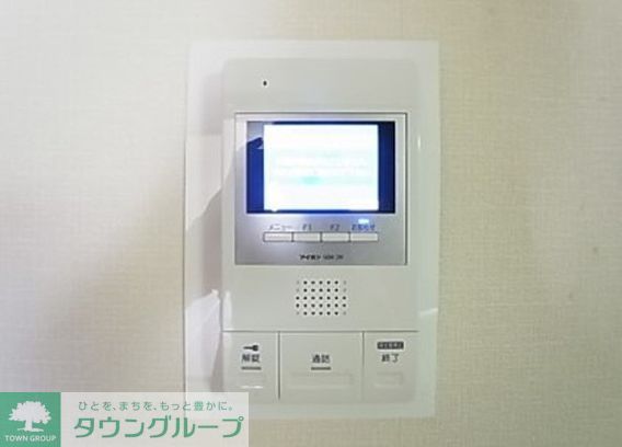 セキュリティ　モニター付きインターホン